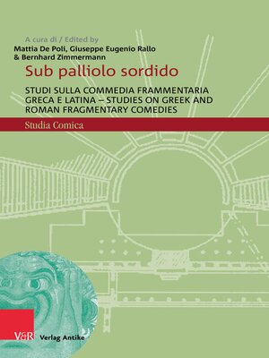 cover image of Sub palliolo sordido